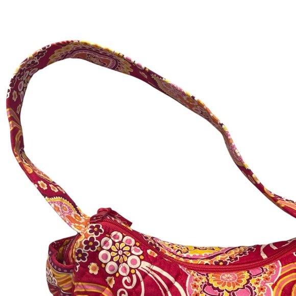 Vera Bradley Shoulder Bag - Retired Raspberry Fizz - Picture 4 of 10